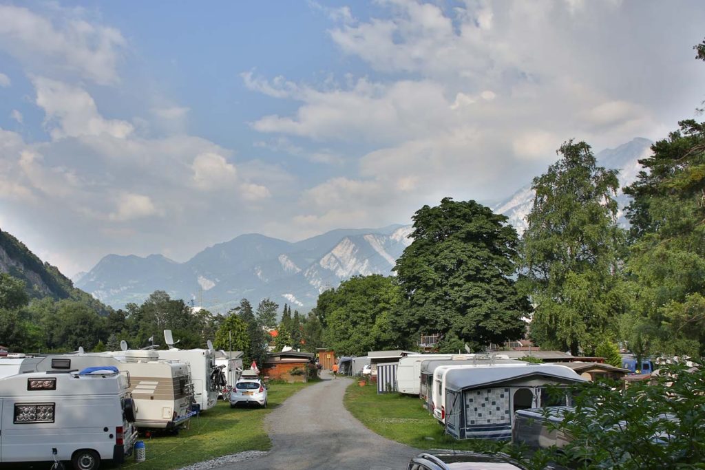 Campingplatz Camp Au Chur